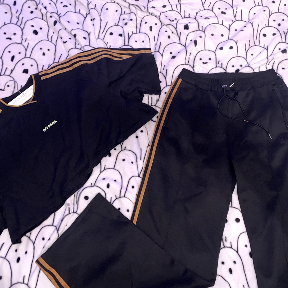 Adidas x Ivy Park track pant and top